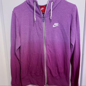 Nike Purple Vintage Hoodie Jacket